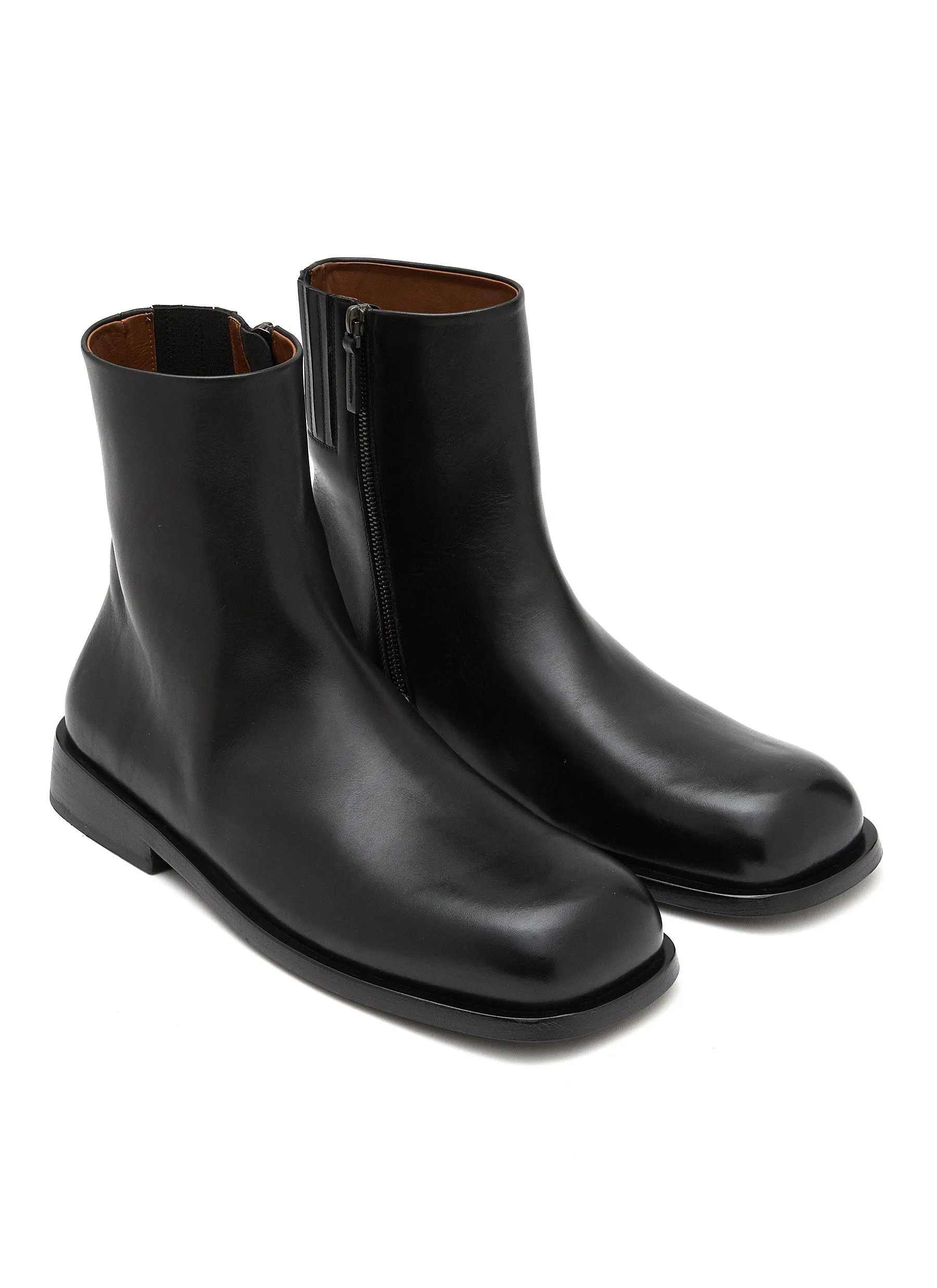 -----------MARSÈLL  ---- ------------ ----Tello-Tronchetto Leather Boots --