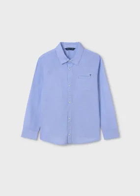 6123 - L/s shirt for teen boy - Sky blue