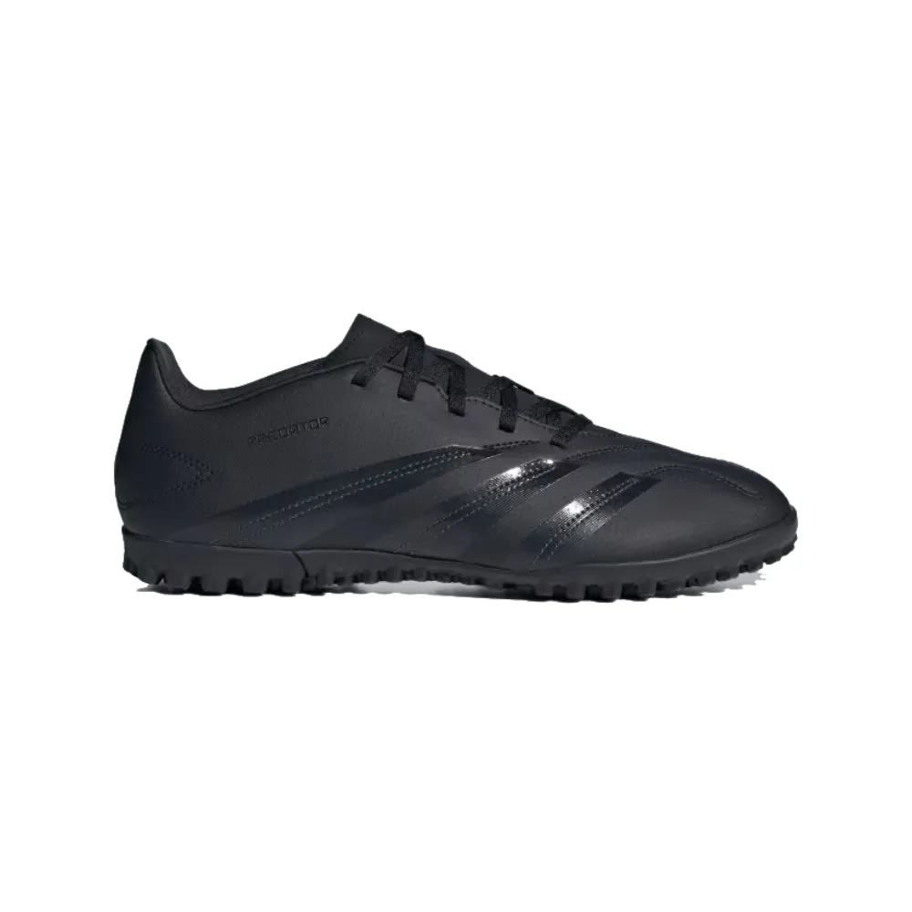 Adidas Unisex Perdator Club Turf Football Shoe (Core Black/Carbon/Core Black)