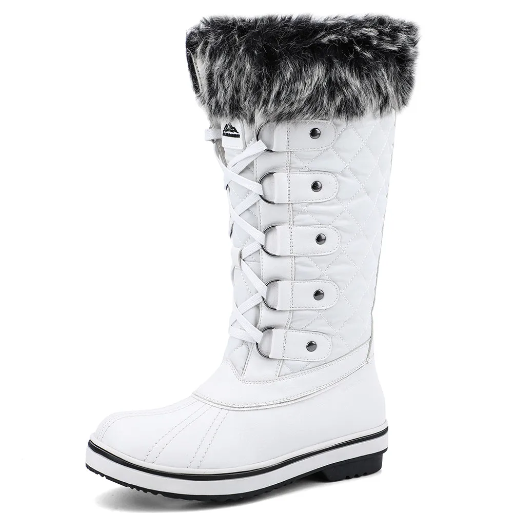 Aleader Womens Cold Weather Winter Boots, Waterproof Snow Boots, Fashion Booties, All-day Comfort, Warm