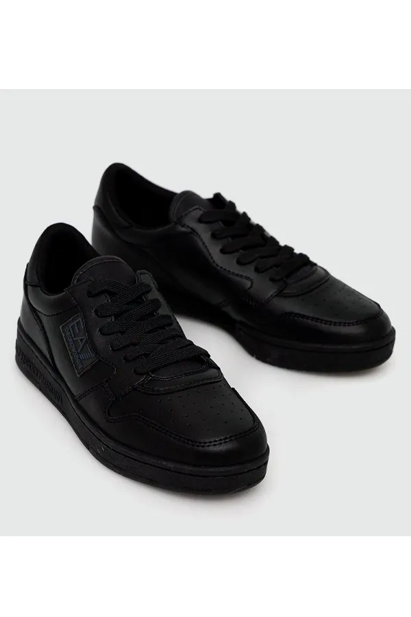 Armani EA7 Low Logo Sneakers Blackout