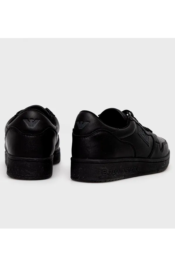 Armani EA7 Low Logo Sneakers Blackout