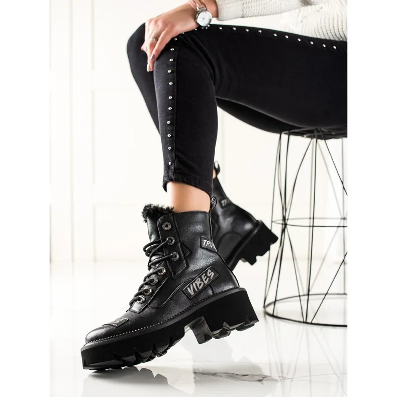 ARTIKER Vibes Leather Boots black