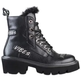 ARTIKER Vibes Leather Boots black