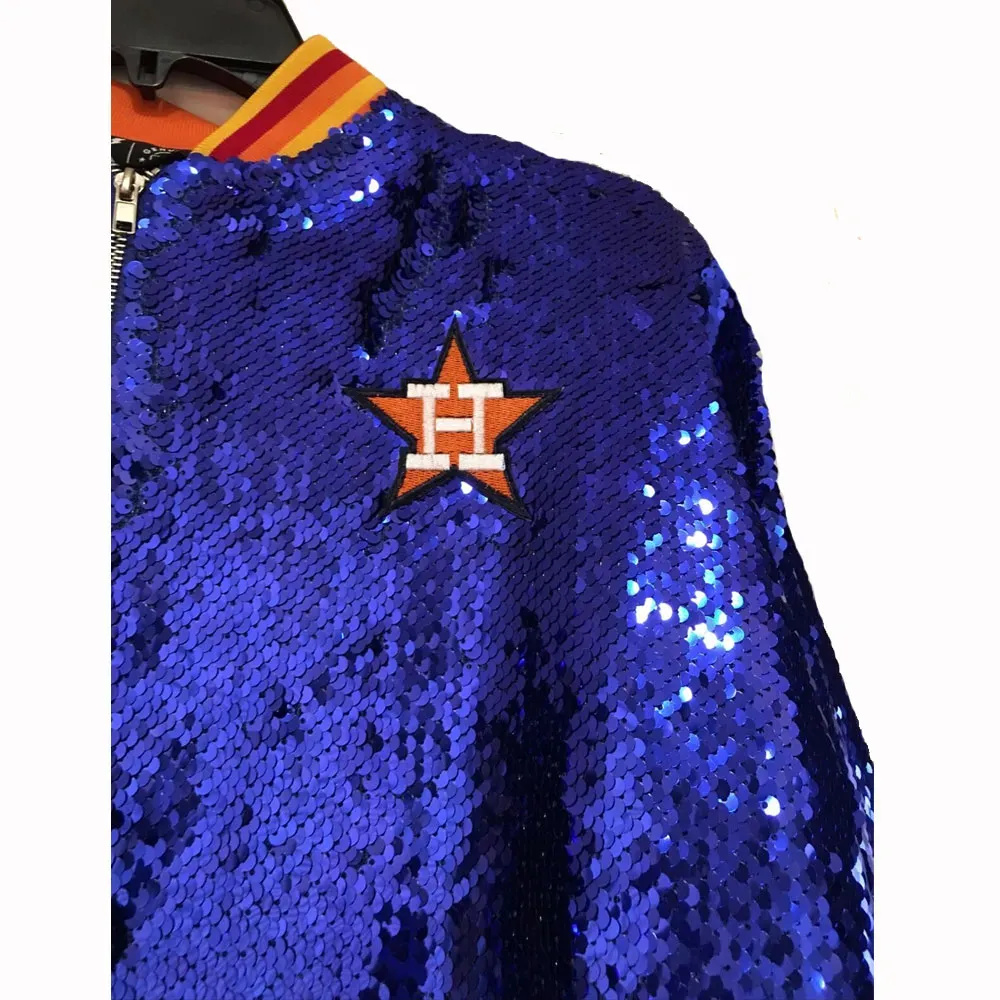 Astros Sequin Jacket