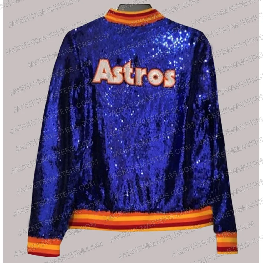 Astros Sequin Jacket