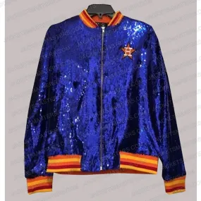 Astros Sequin Jacket