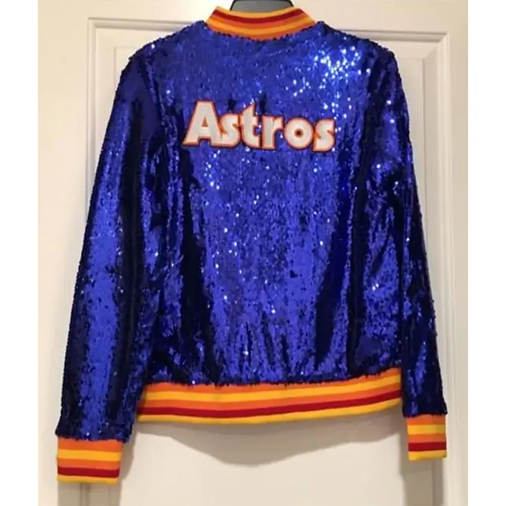 Astros Sequin Jacket