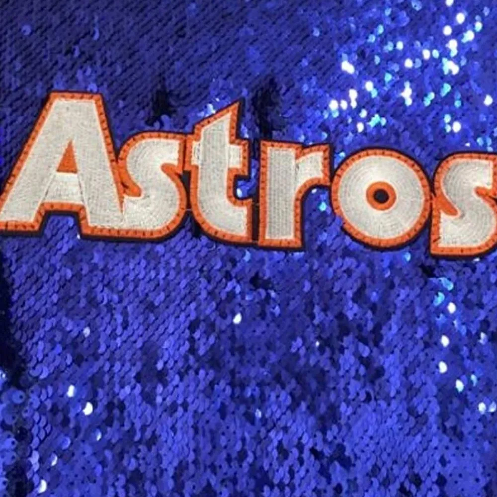 Astros Sequin Jacket