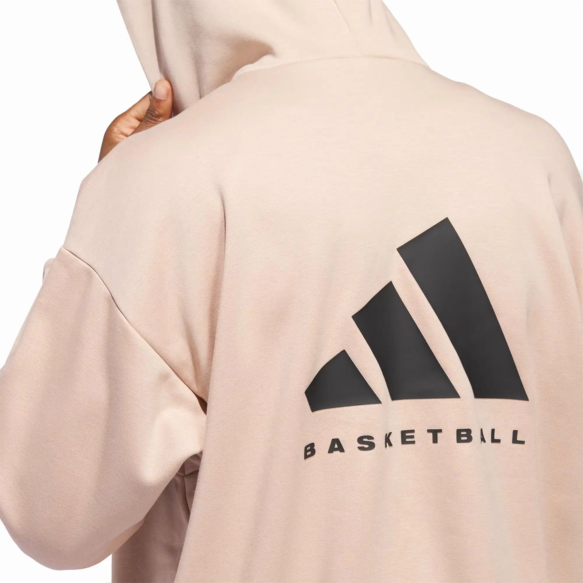 BASKETBALL HOODIE 'ASH PEARL'