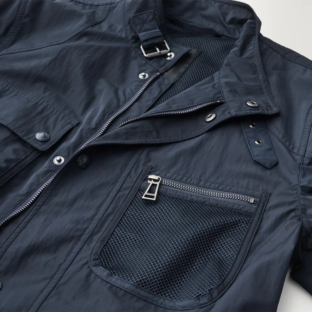 Belstaff - Outline Shell Jacket in Dark Ink