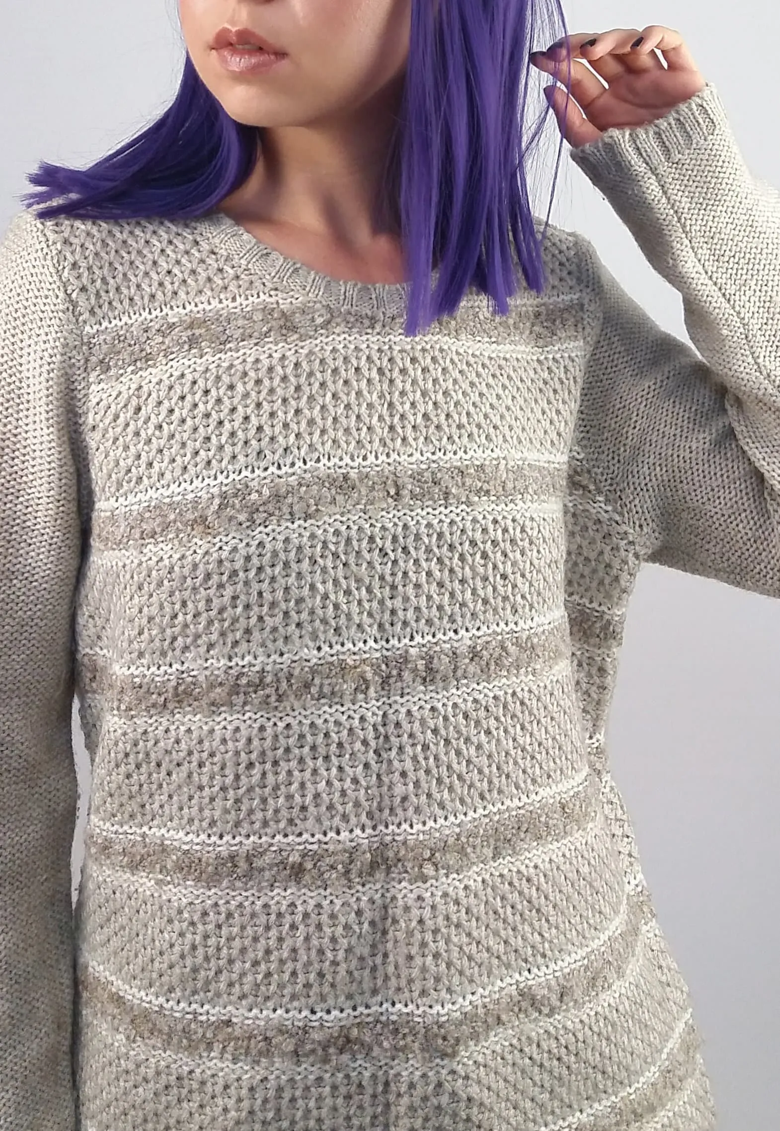 BIAGGINI 90's Knit Wool Blend Jumper