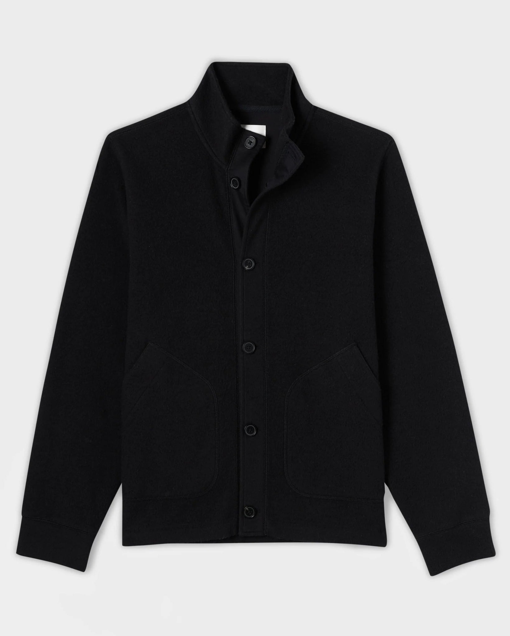 Billy Reid Fleece Jacket in Black