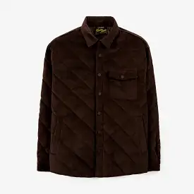 Brown Cord Mens Jacket (Brown)