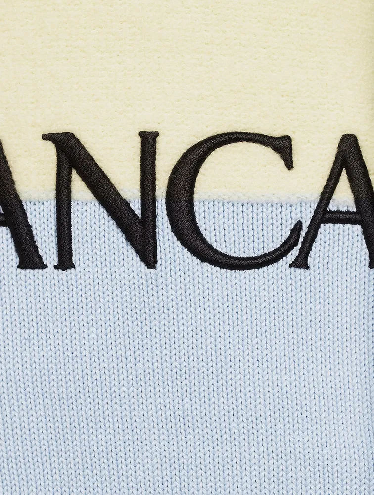 CASABLANCA Cotton Logo Sweater