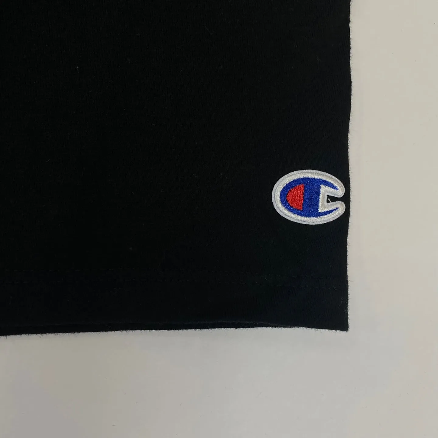 Champion C Foil Logo Globe Graphic T-Shirt - Black