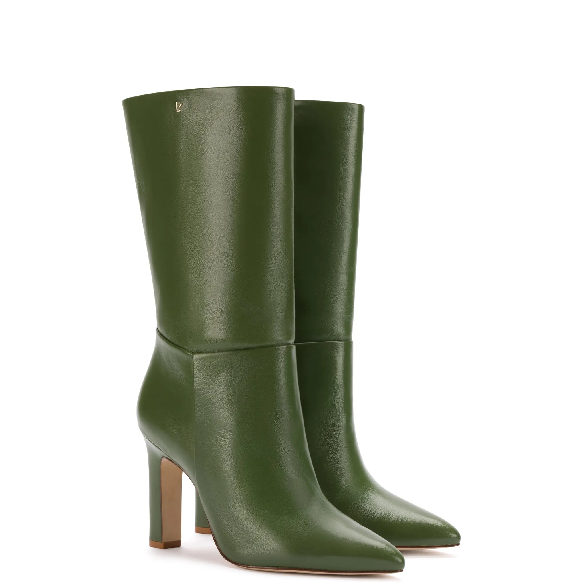 Cindy Boot In Olivine Leather