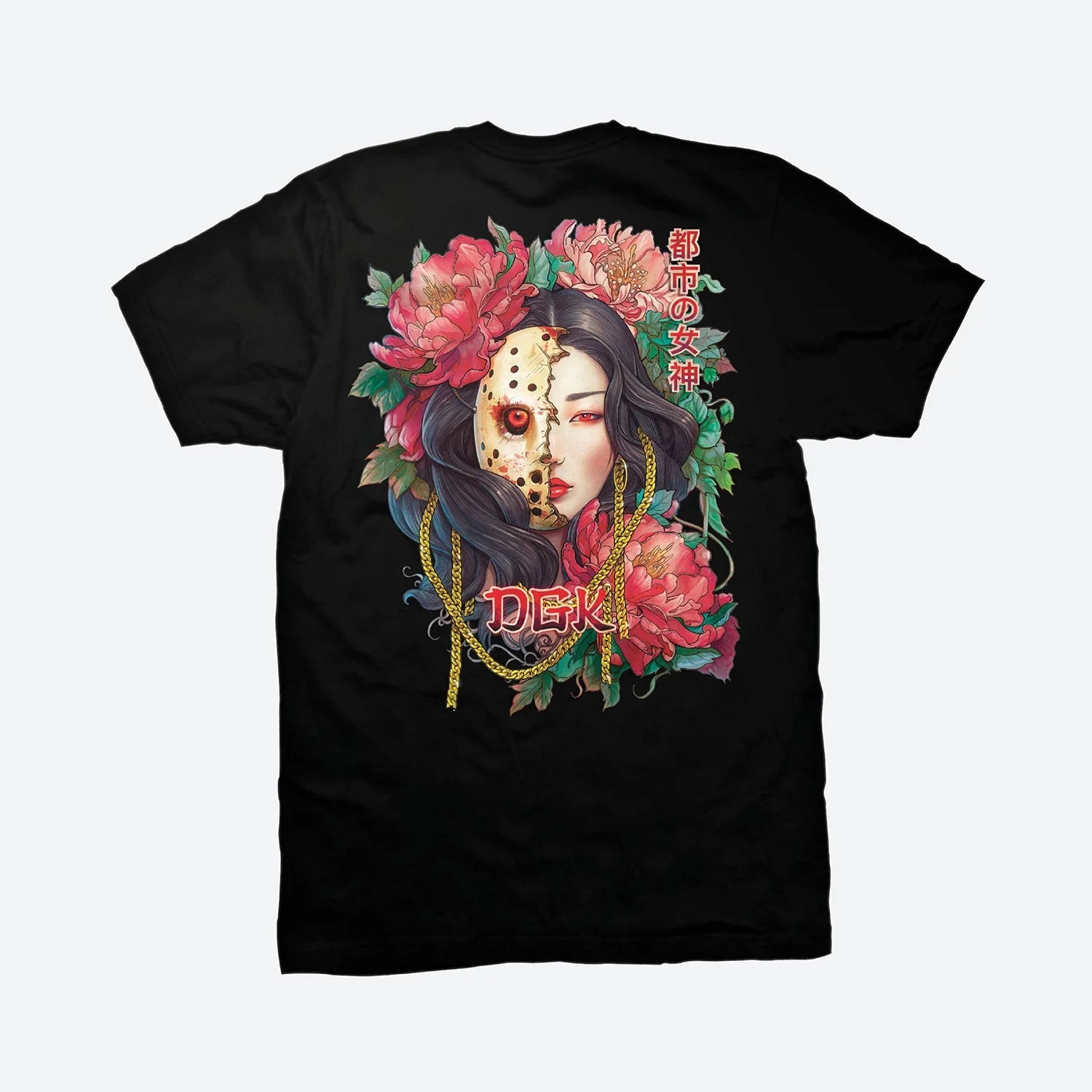 DGK Demon Goddess Graphic T-shirt - Black