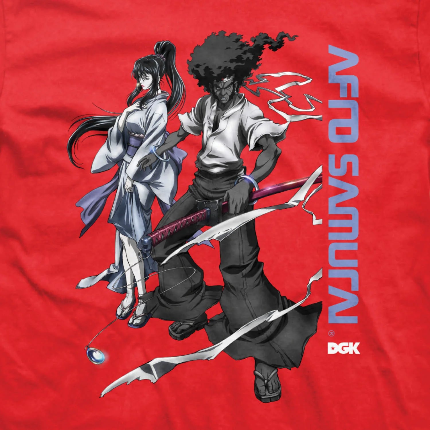 DGK X AFRO SAMURAI Okiku Graphic T-shirt