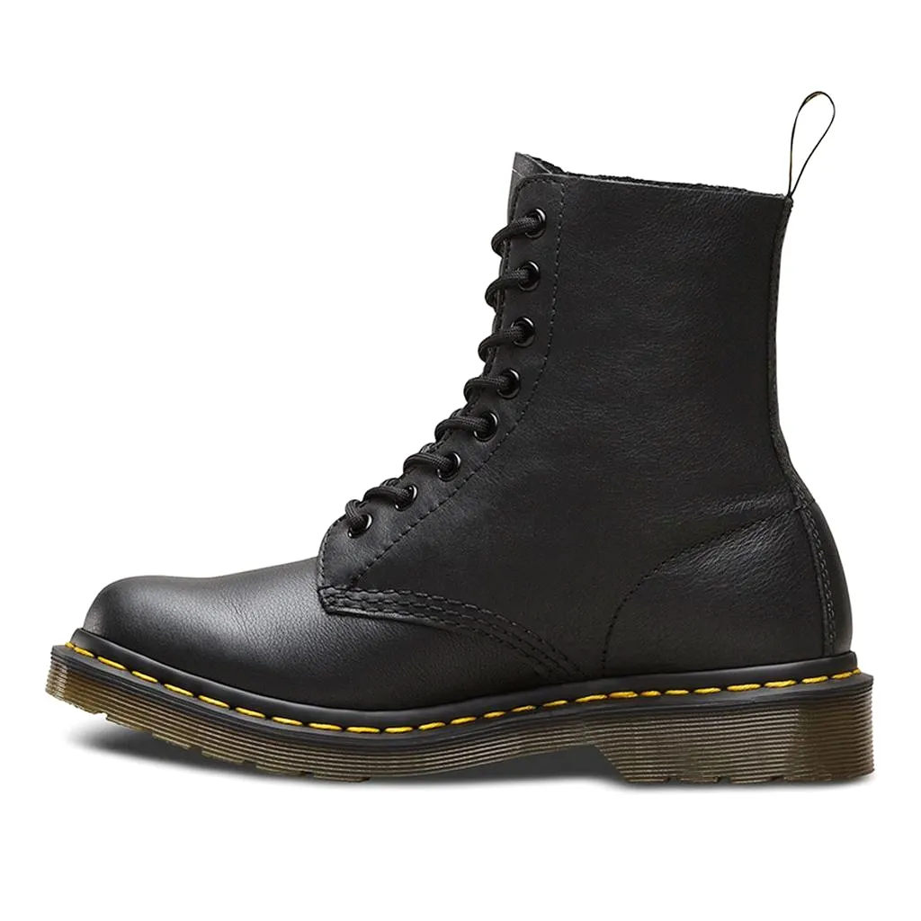 Dr. Martens Pascal 8 Eyelet Virginia Black Womens Boots - UK 4