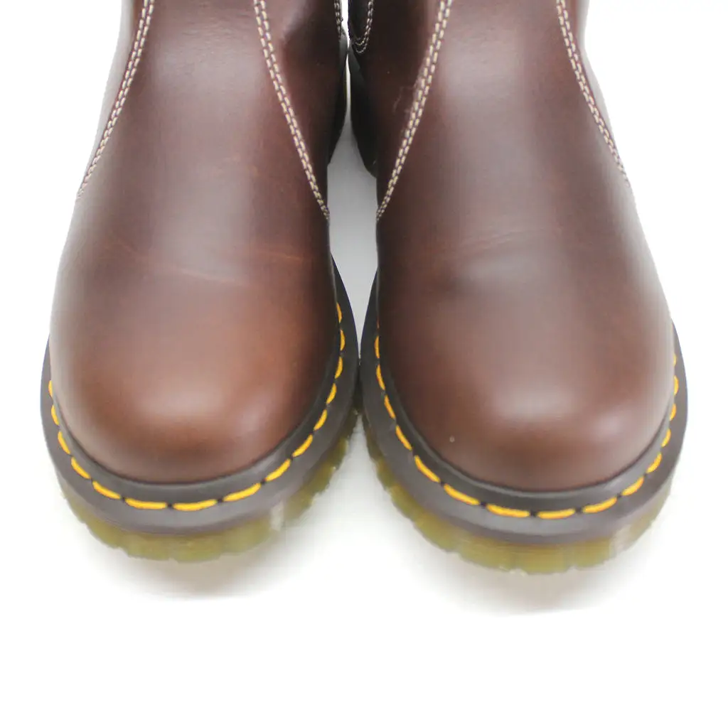 Dr. Martens Womens Boots 2976 Leonore Casual Slip On Chelsea Leather - UK 5