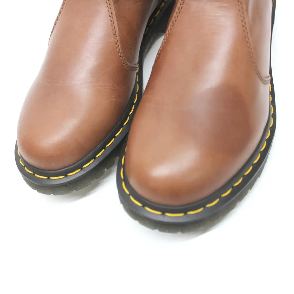 Dr. Martens Womens Boots 2976 Leonore Casual Slip-On Chelsea Leather - UK 6.5