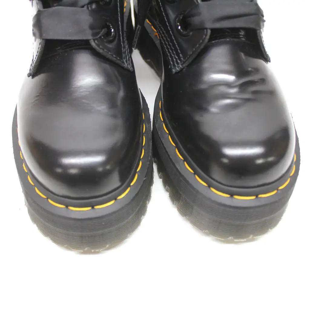 Dr. Martens Womens Boots Molly Casual Ankle Platform Leather - UK 7