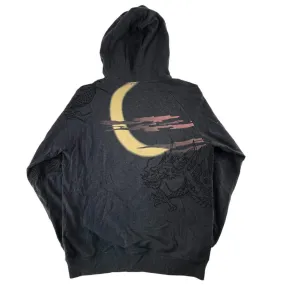 Dragon and Moon Japanese hoodie size M