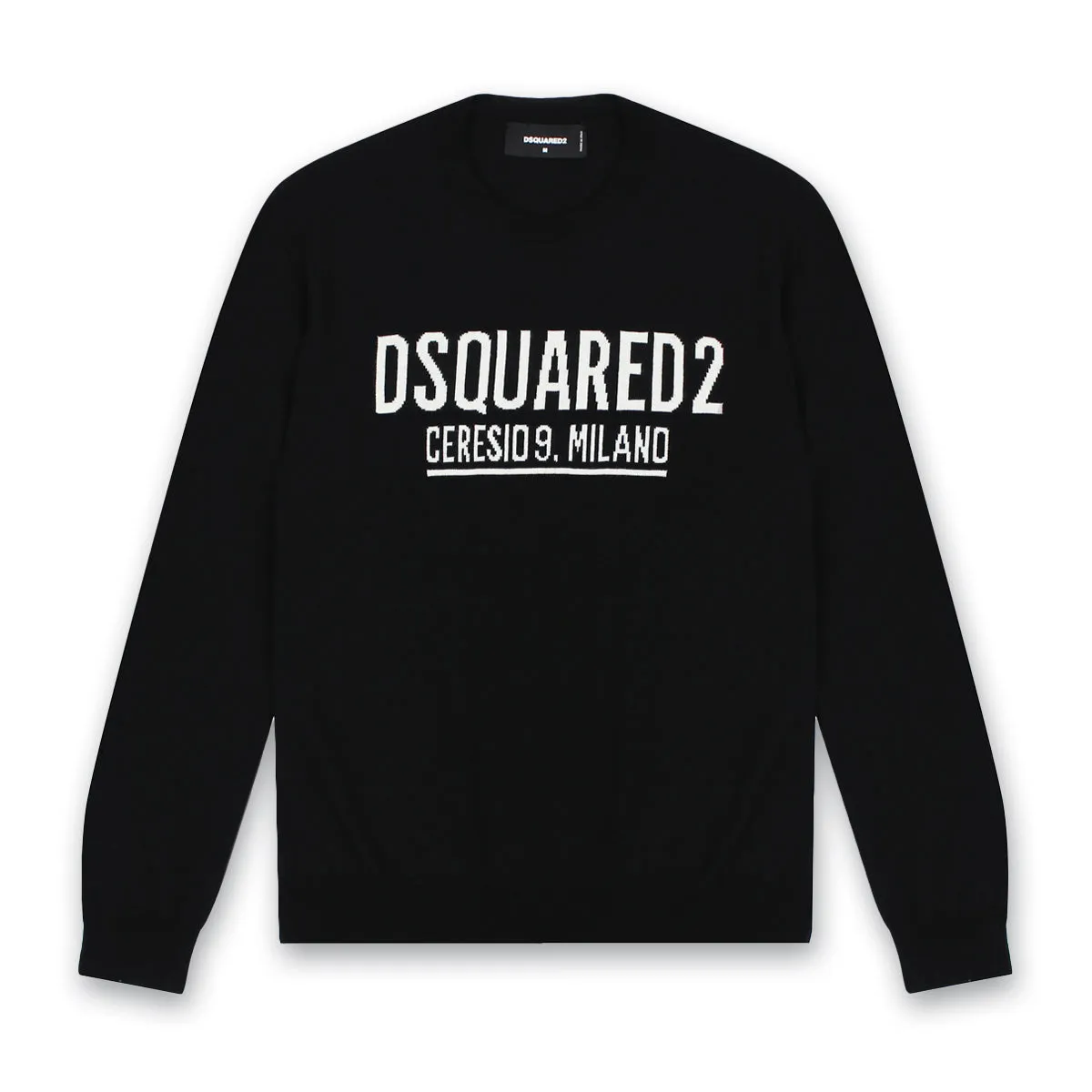 DSQUARED2 - Ceresio9 Crew Neck Jumper in Black