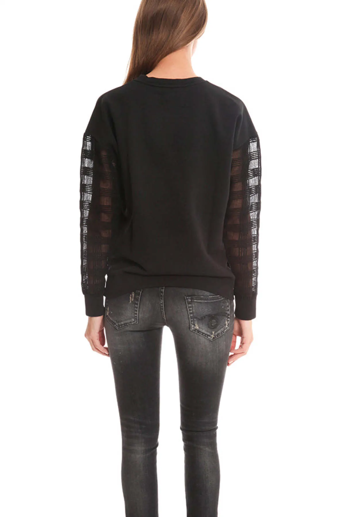 Embroidered Sweater - Black