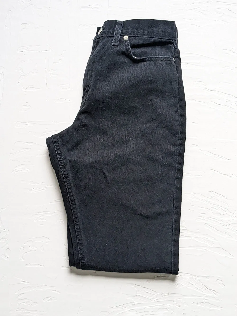 FG Inky Black High Rise Straight Leg Jeans