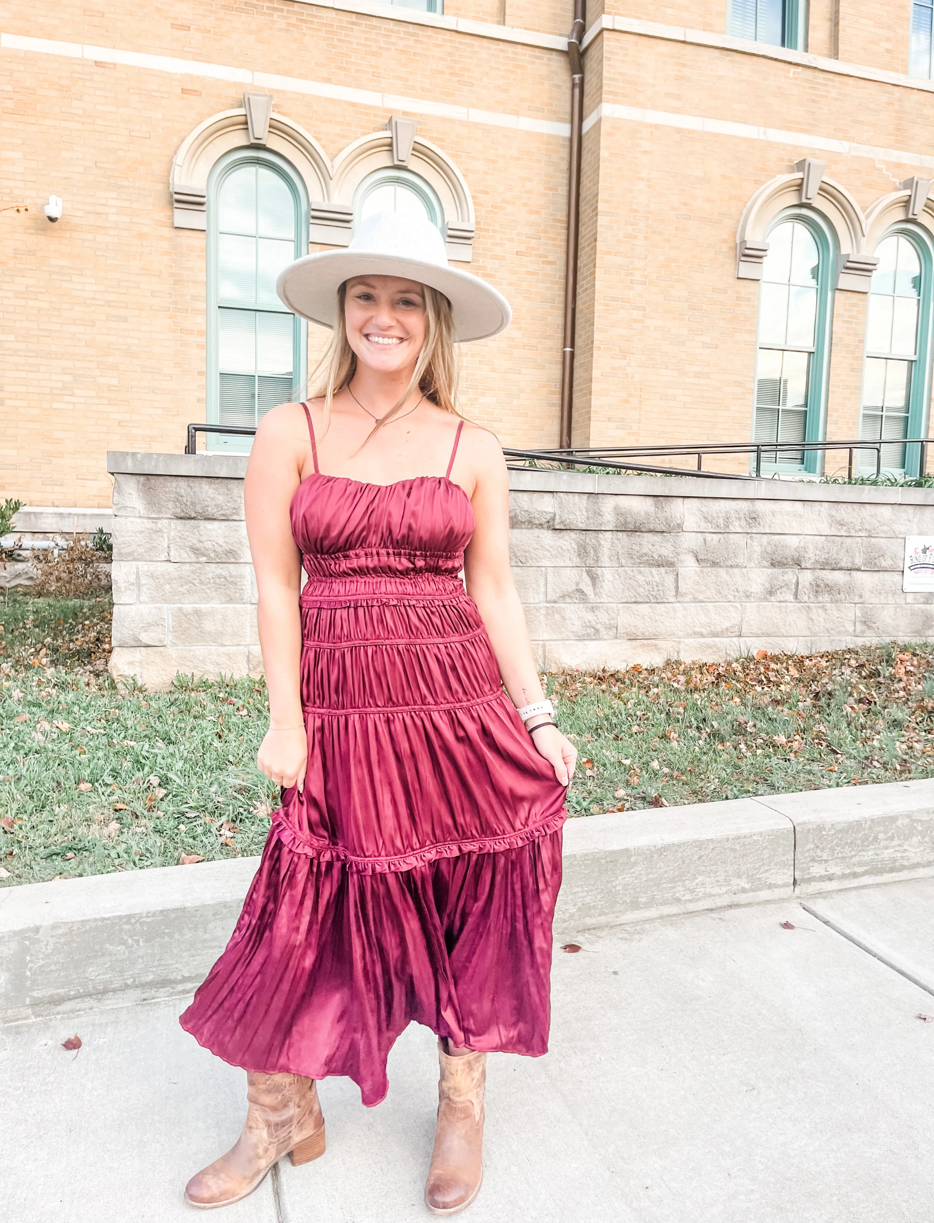 Flapper Sleeveless Maxi Dress