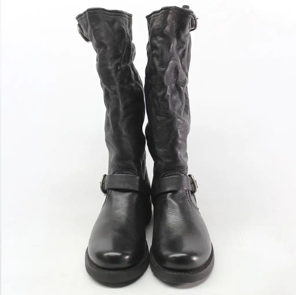 Frye Womens Boots Veronica Slouch Casual Knee-High Tall Pull-On Leather - UK 7