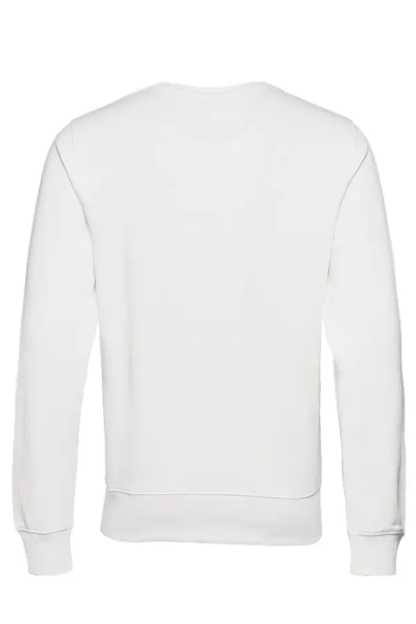 GANT Basic Crew Sweatshirt White