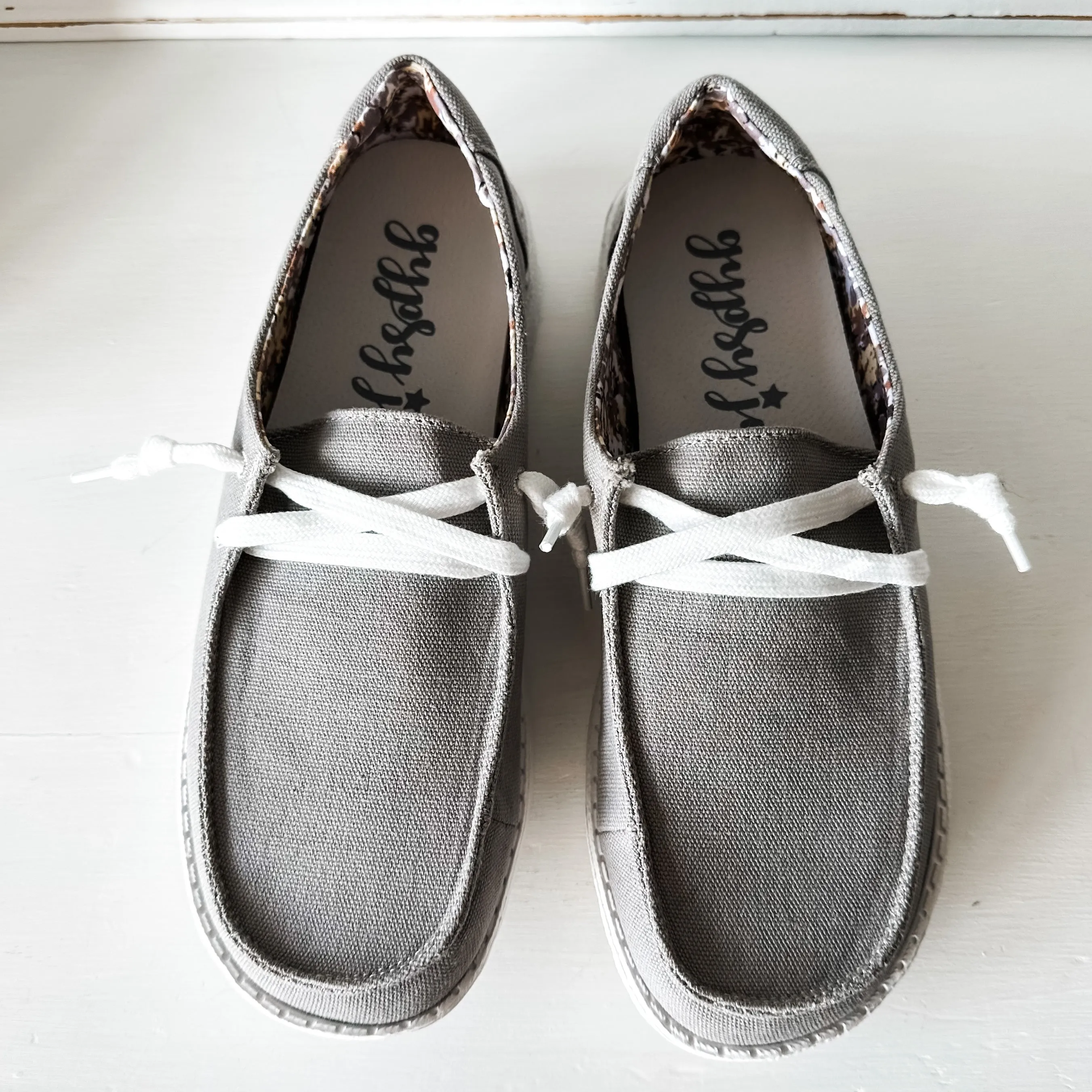 Holly Slip-on Shoe - Heavy Grey