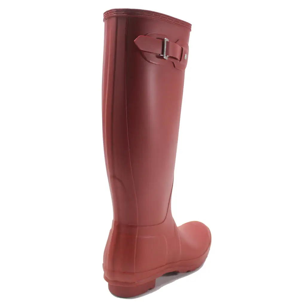 Hunter Original Tall Red Womens Boots - UK 5