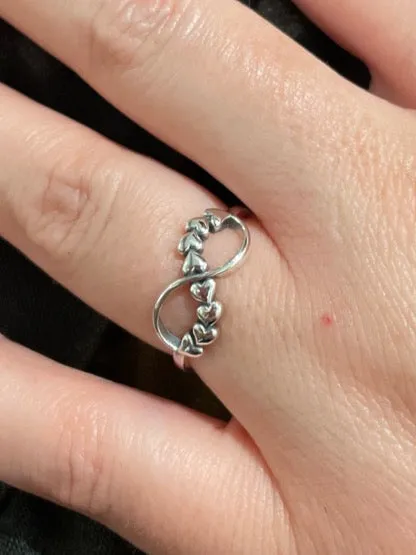 Infinity Heart Ring