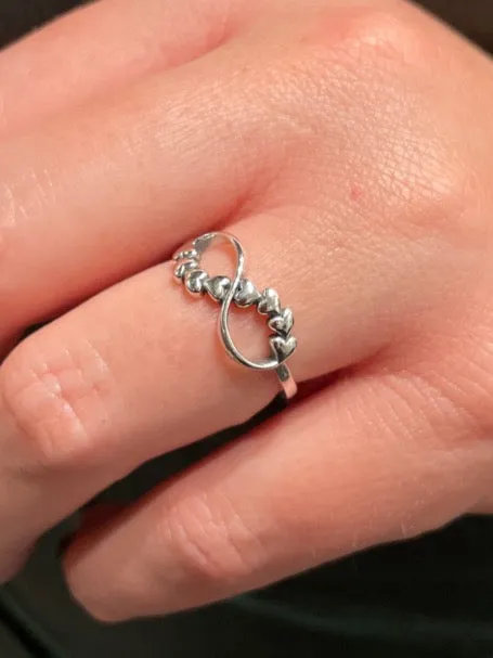 Infinity Heart Ring