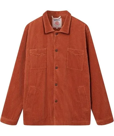 Komodo Men's Yellow / Orange Stanley Organic Cotton Corduroy Jacket