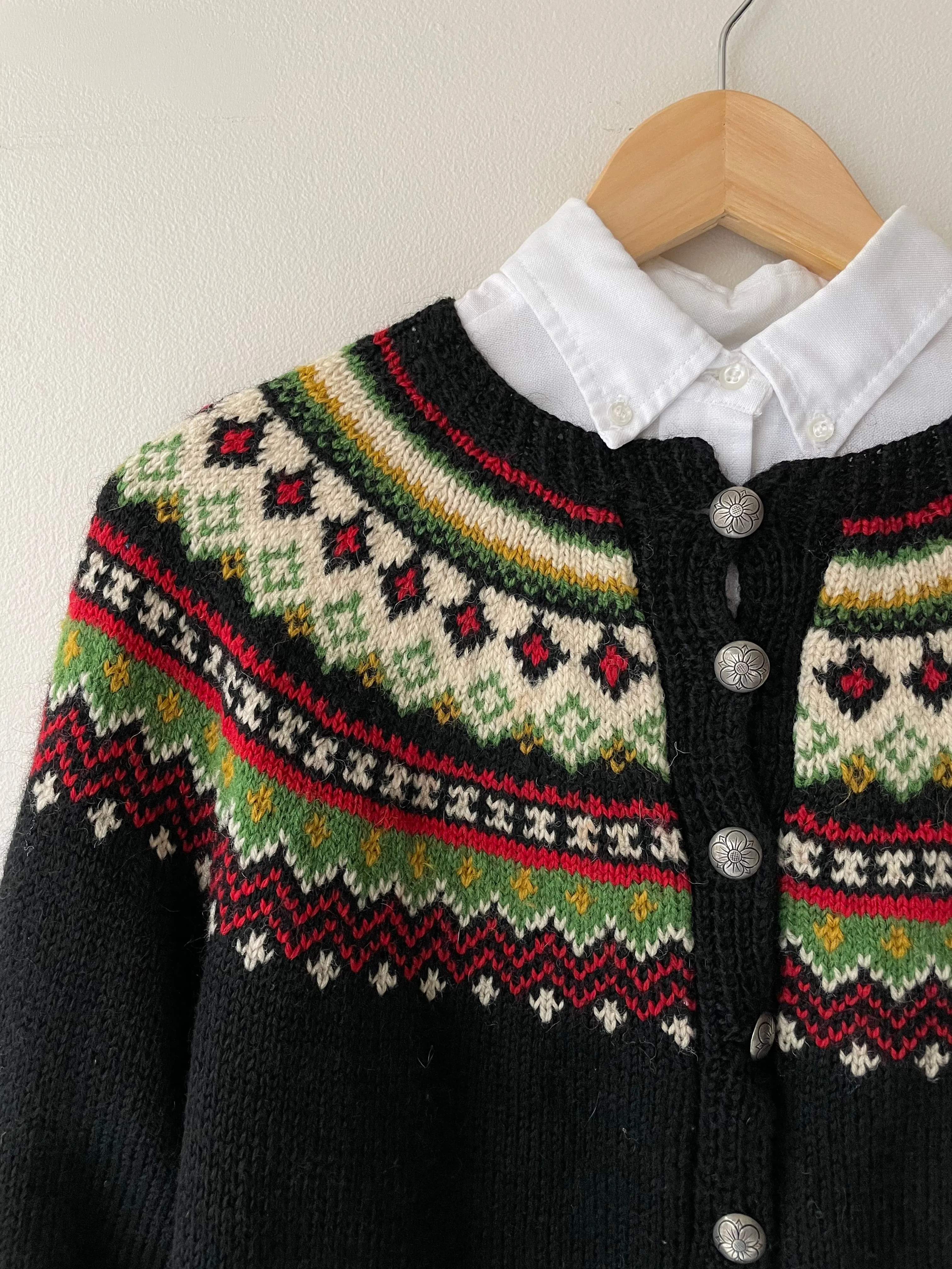 Lerwick 1950s Fair Isle Cardigan