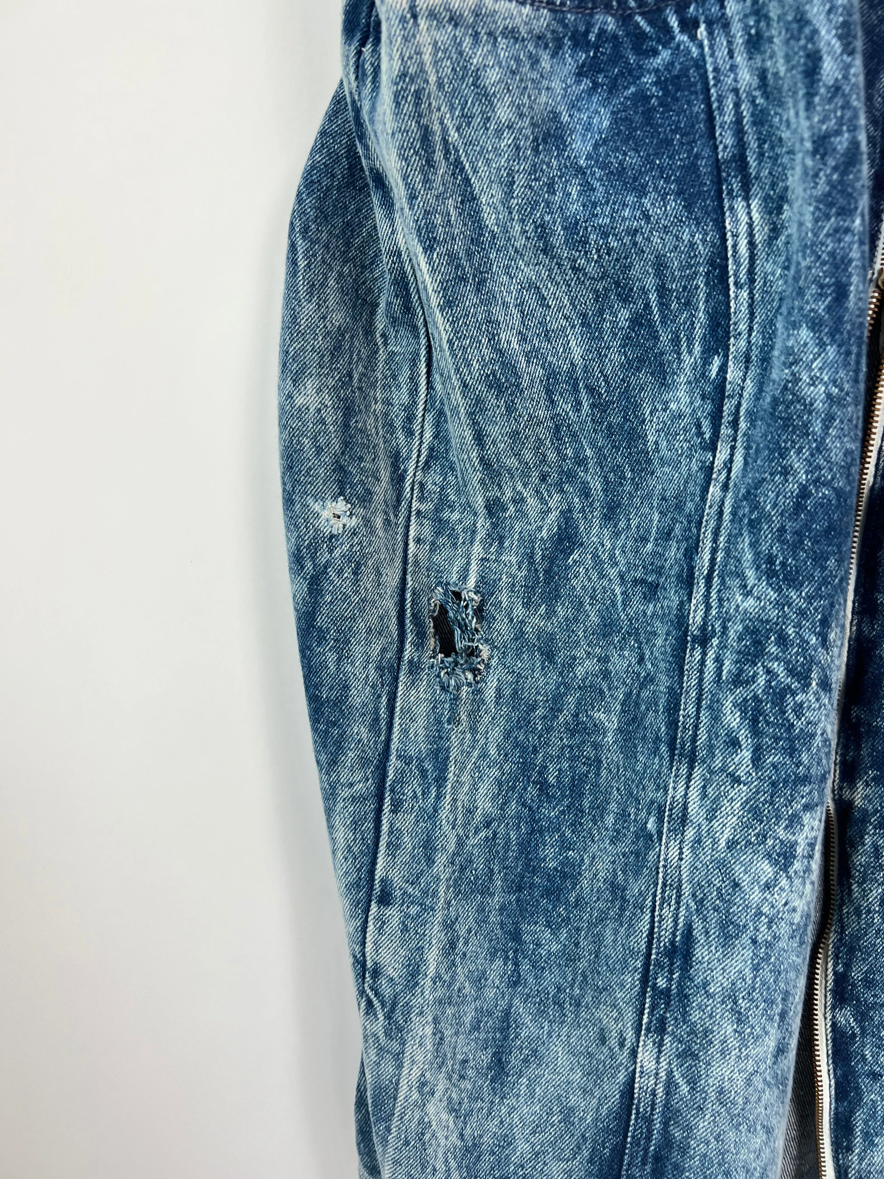 Live: 108 Vintage Acid Washed Denim Dress