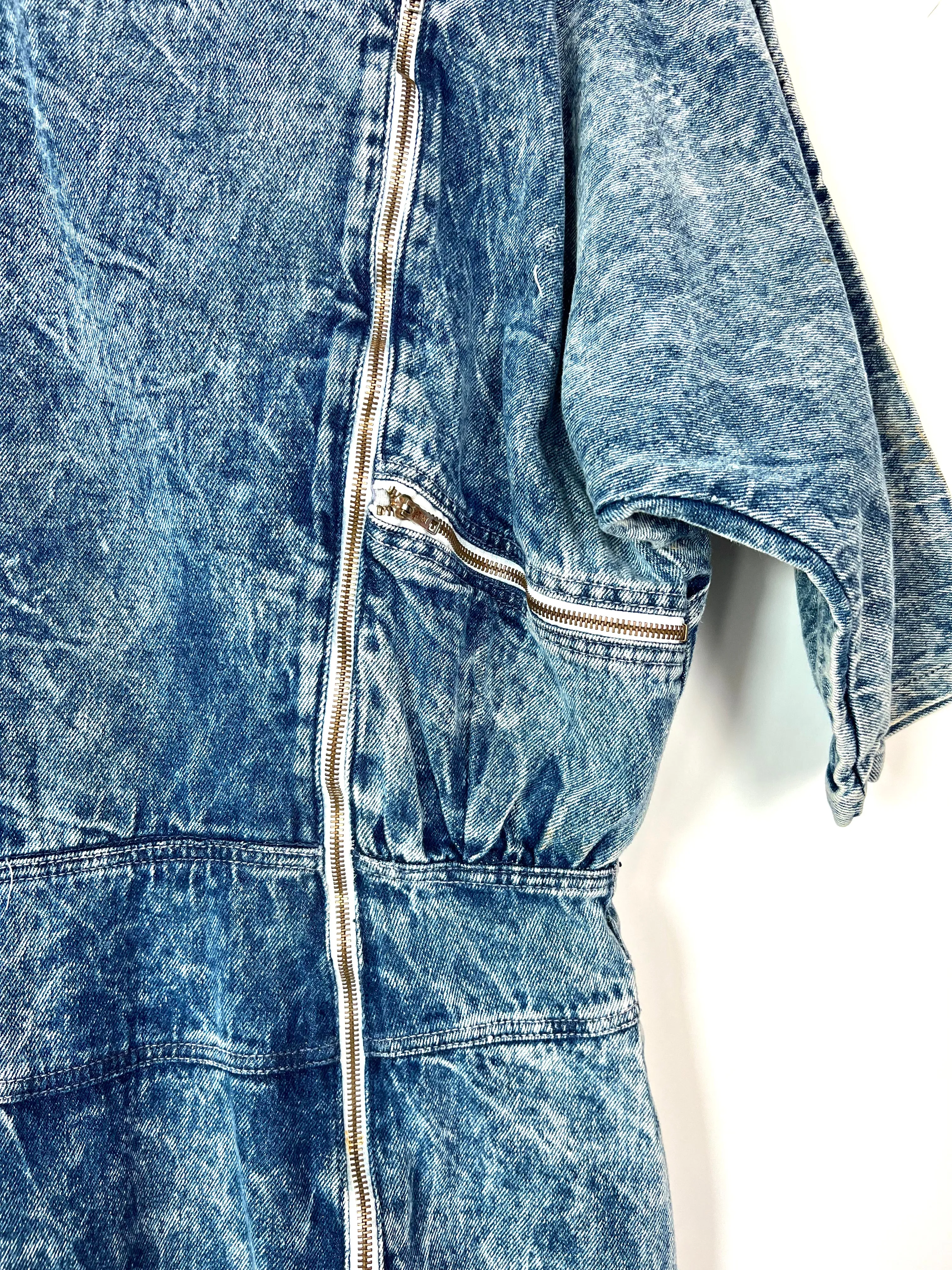 Live: 108 Vintage Acid Washed Denim Dress