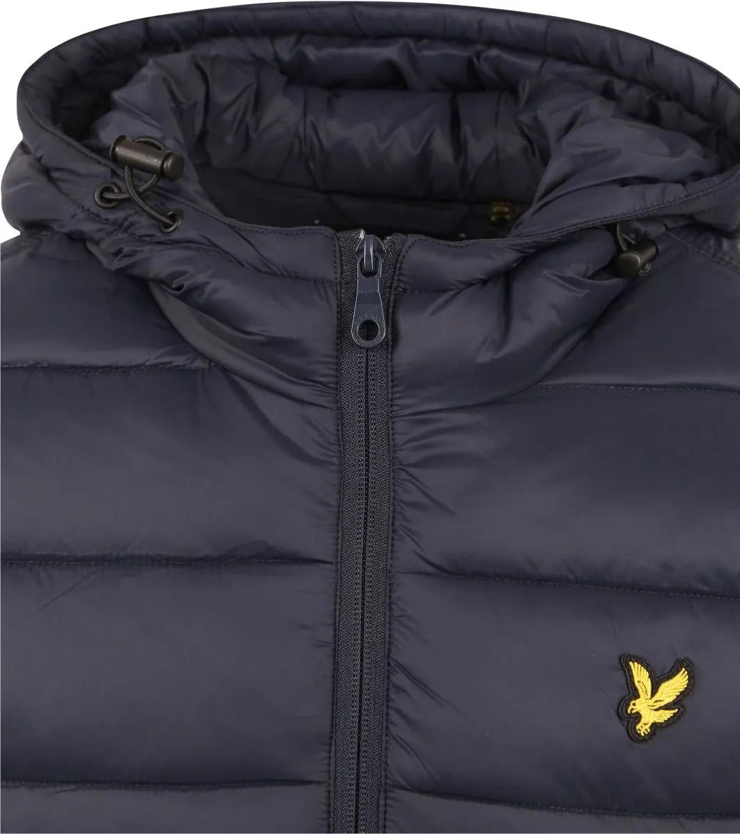 Lyle & Scott Wadded Quilted Jacket Dark Navy