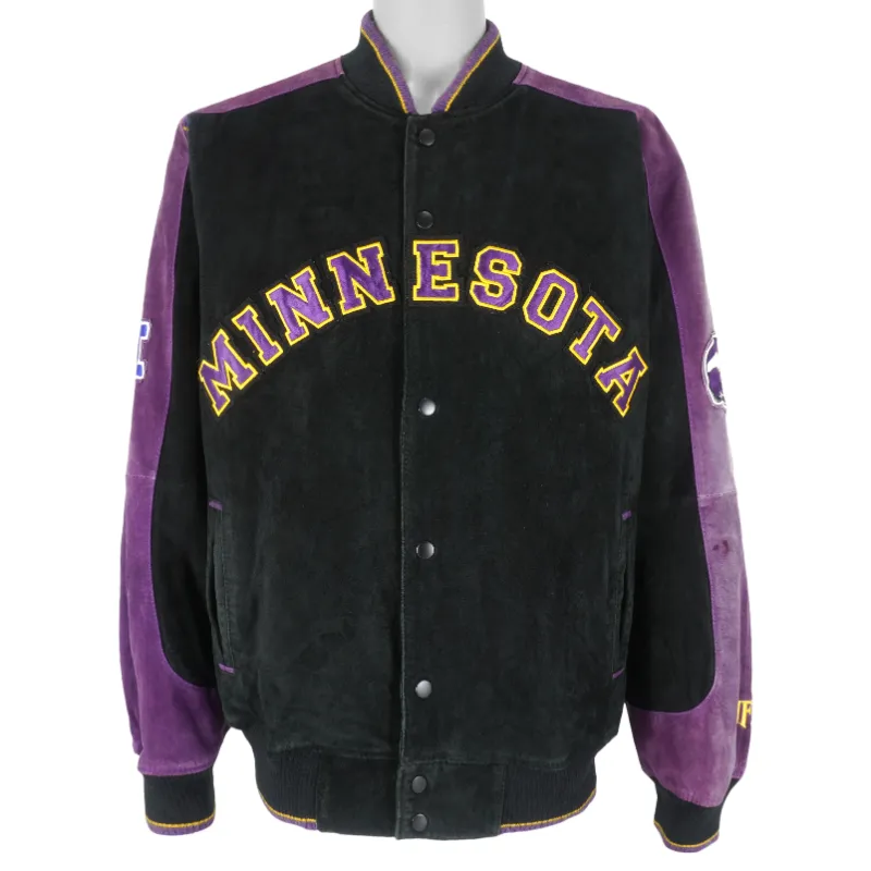 Minnesota Vikings Suede Jacket - William Jacket