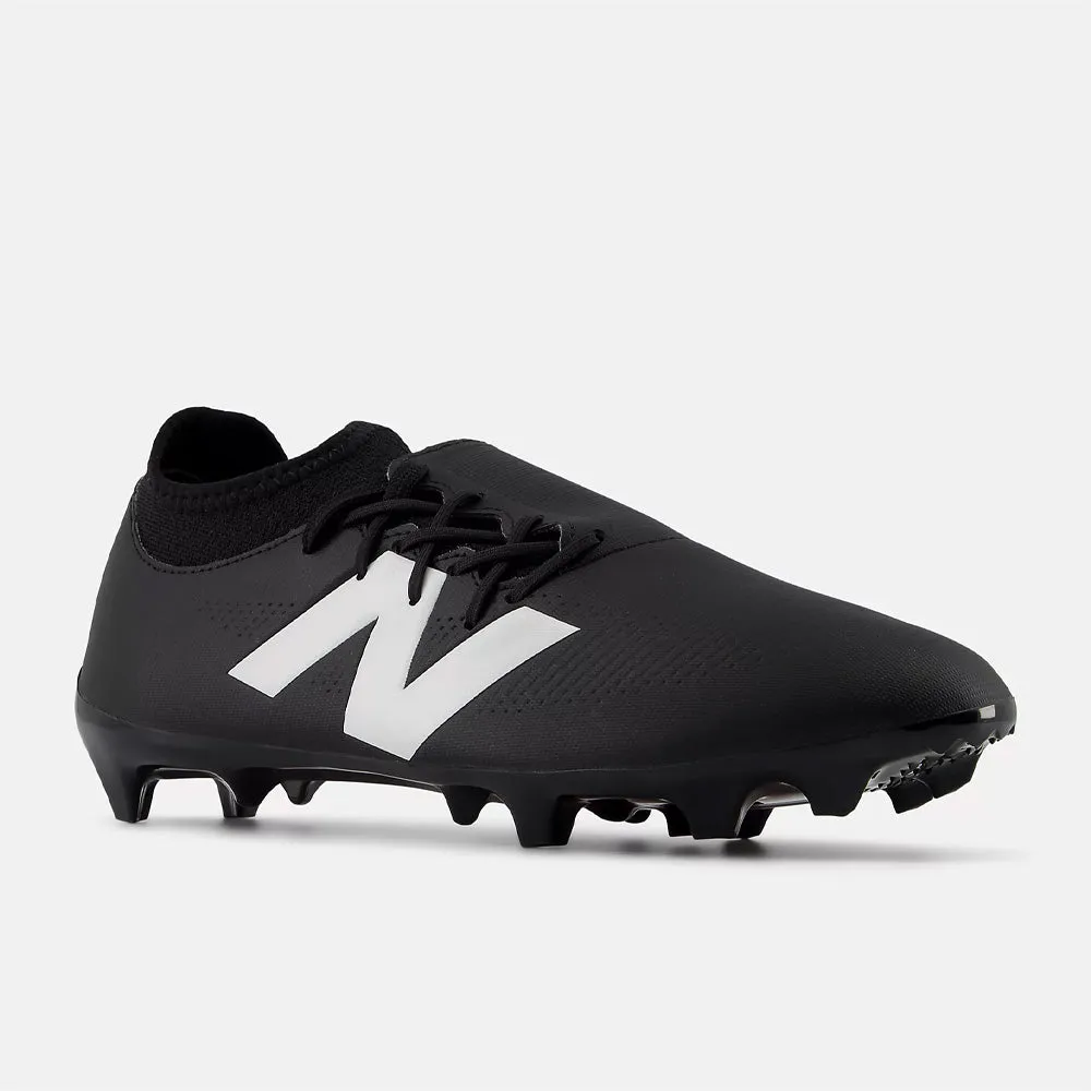 New Balance Furon Dispatch V7+ FG Football Boots (Black/White)