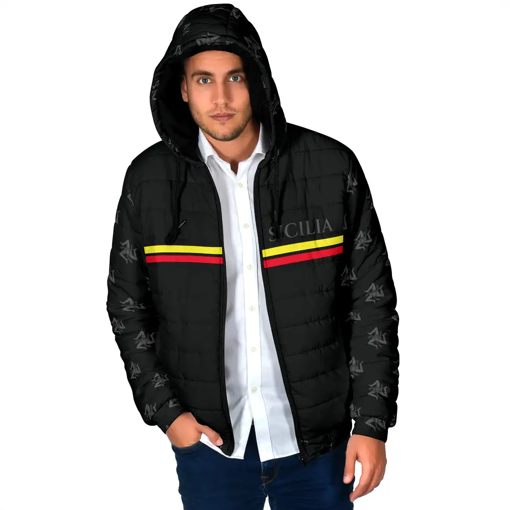 Padded Hooded Jacket - Sicily