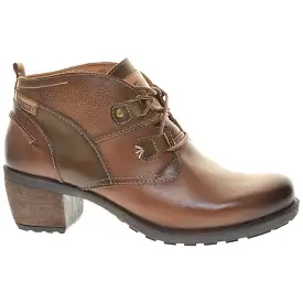 Pikolinos Womens Boots Le Mans 838-8996 Ankle Lace-up Medium Heel Leather - UK 8-8.5