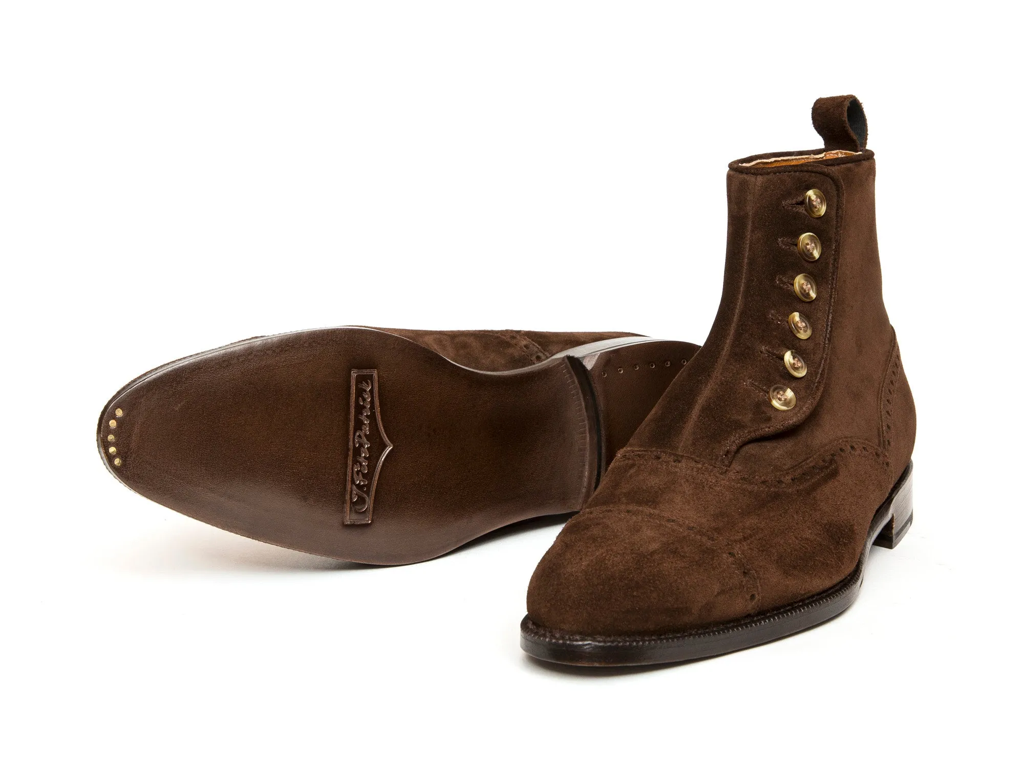 Puyallup - MTO - Dark Brown Suede - NGT Last - Single Leather Sole