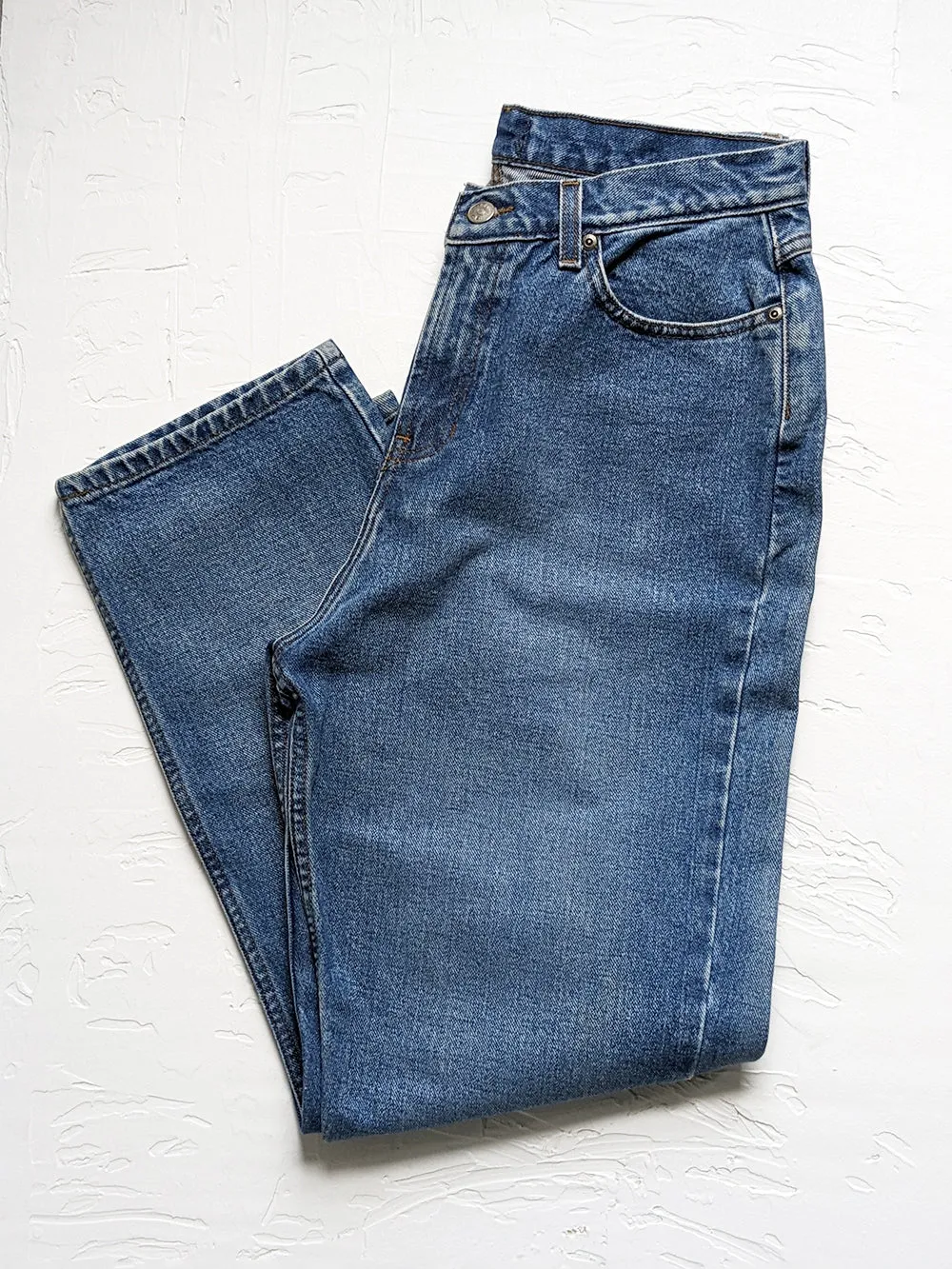 R Medium Wash High Rise Jeans