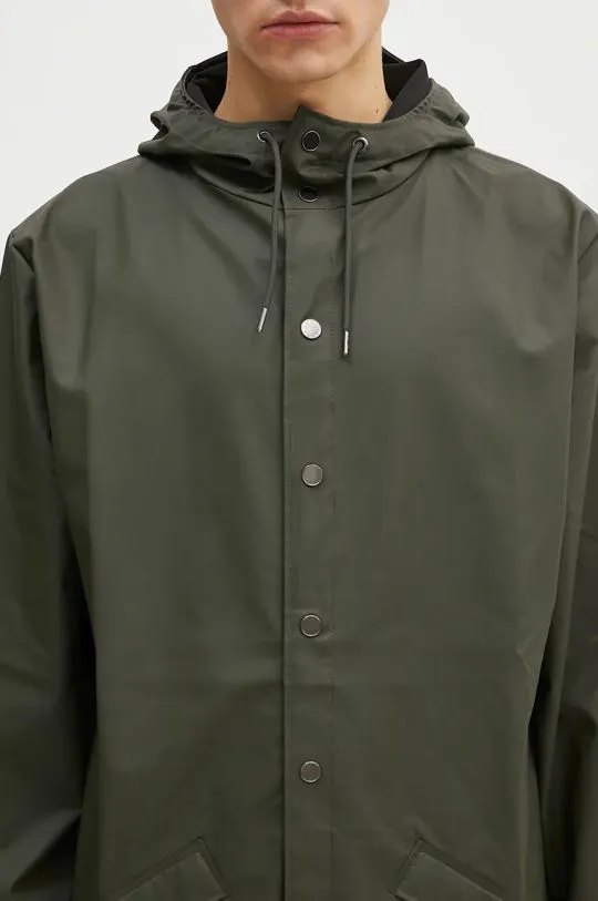 Rains jacket 12010 Jacket green color